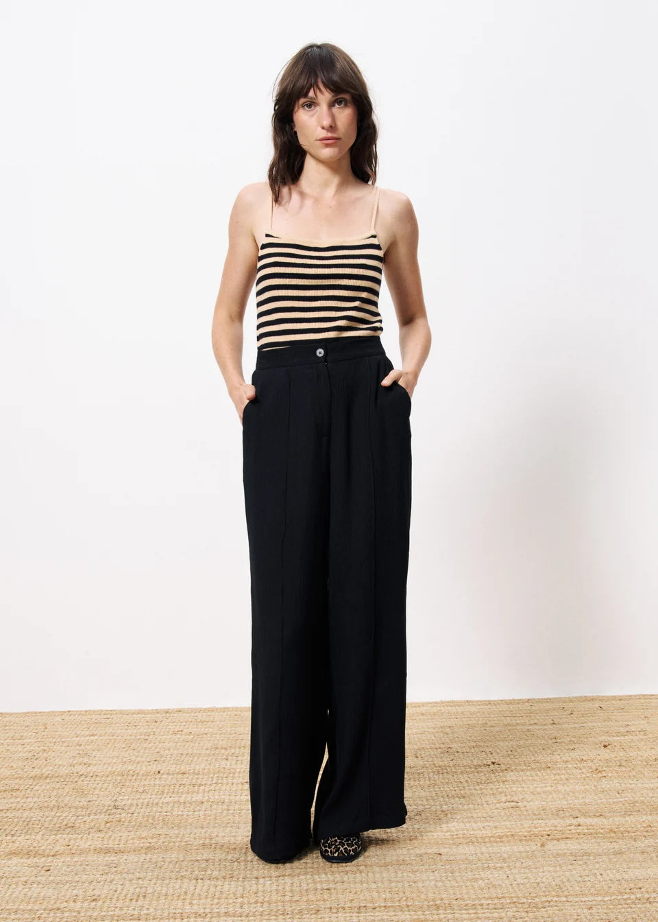 Ninette Striped Knit Cami