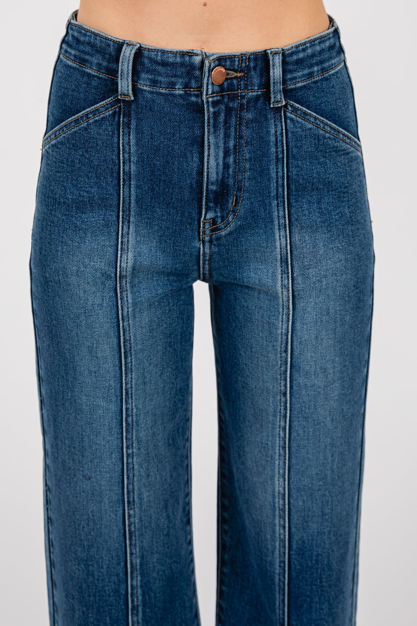 LTJ Paola Wide Leg with Seam Lines