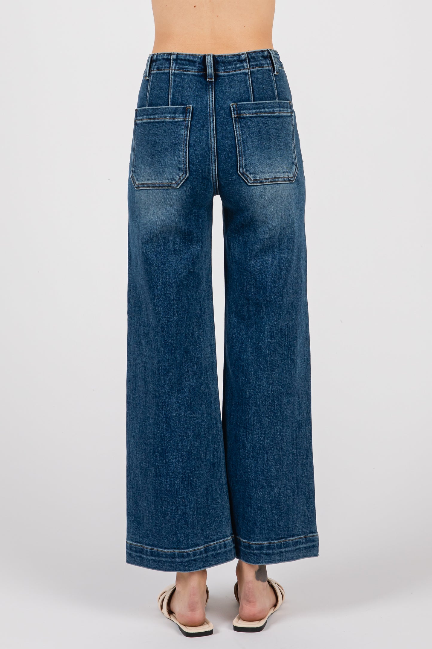 LTJ Paola Wide Leg with Seam Lines
