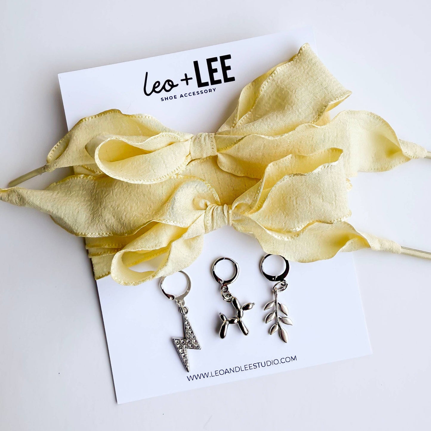 Sneaker Charm and Lace Sets