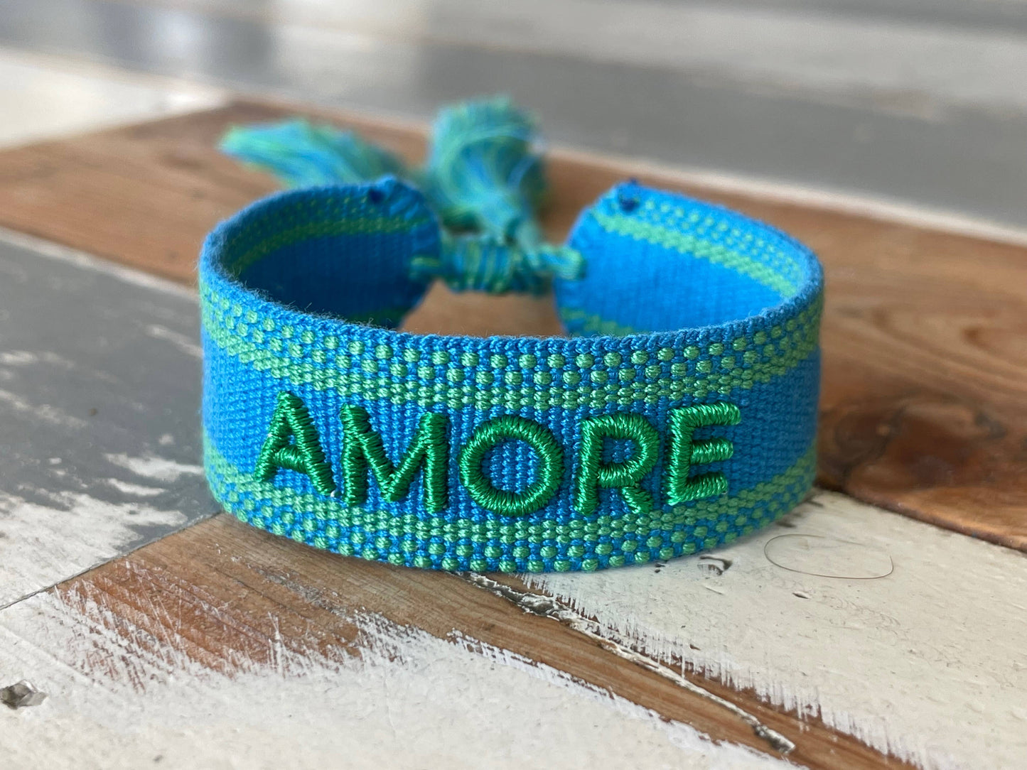 Woven Embroidered Statement Bracelets