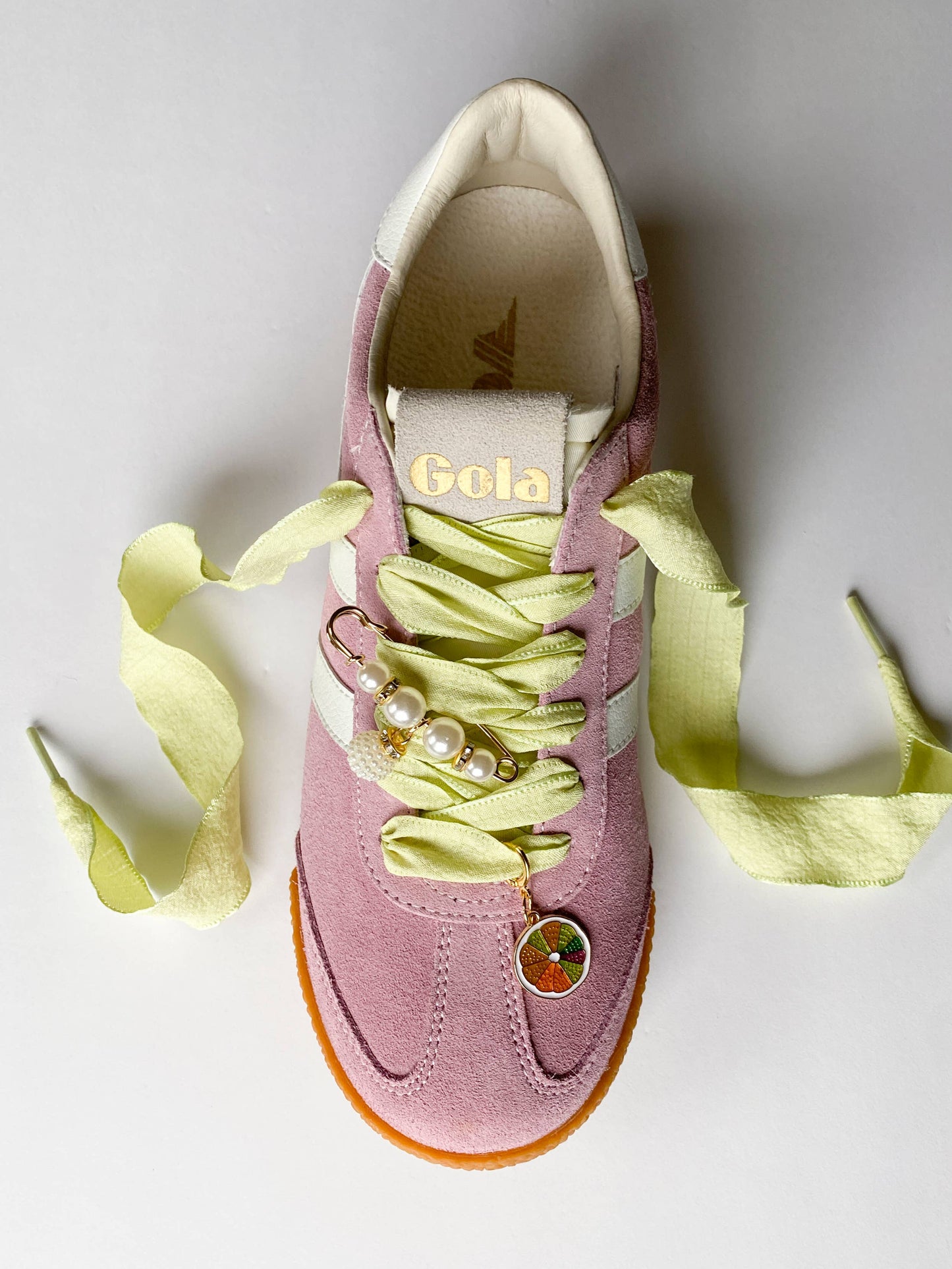 Sneaker Charm and Lace Sets