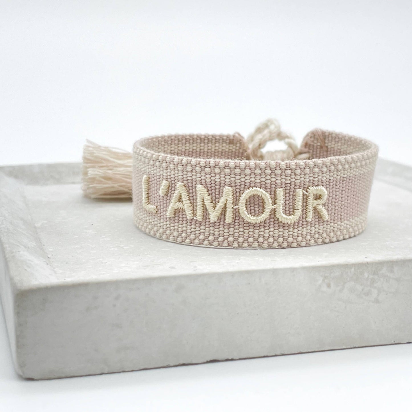 Woven Embroidered Statement Bracelets