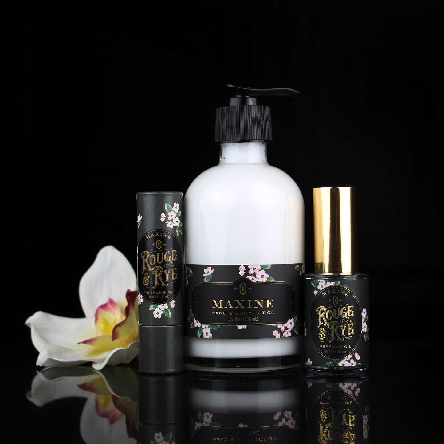 Maxine Perfume Oil • Vanilla and Leather