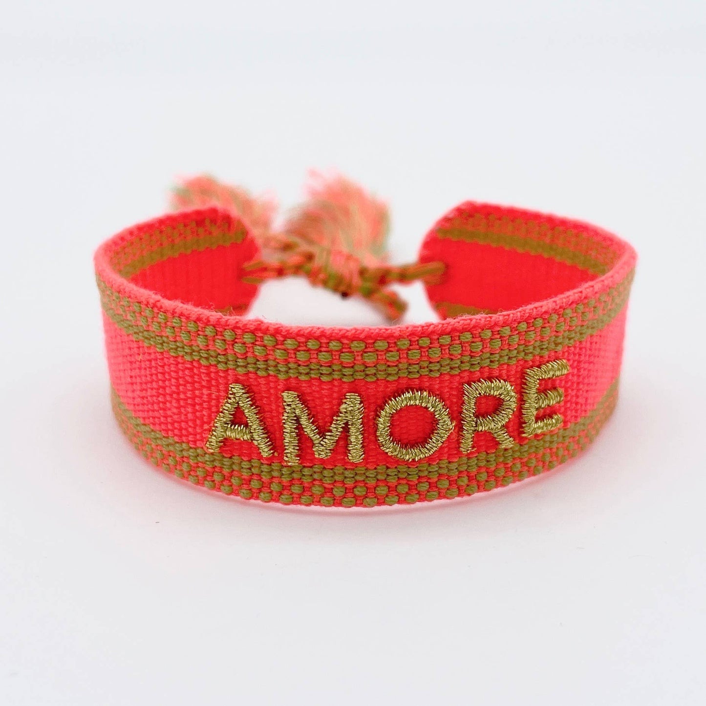 Woven Embroidered Statement Bracelets