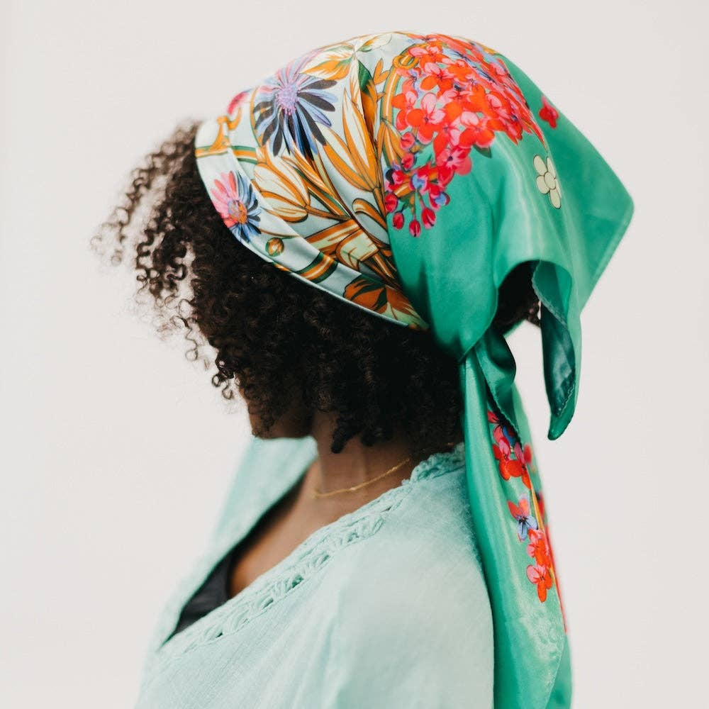 Floral Print Scarf