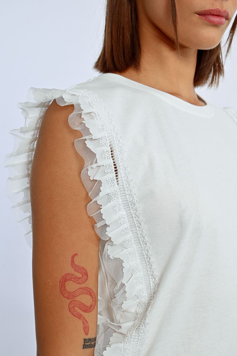 Ruffle Tee