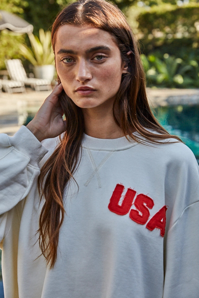 USA Patch Sweatshirt