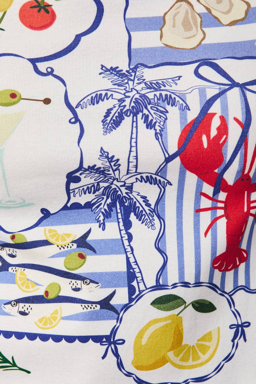 Mediterranean Market Graphic Tee