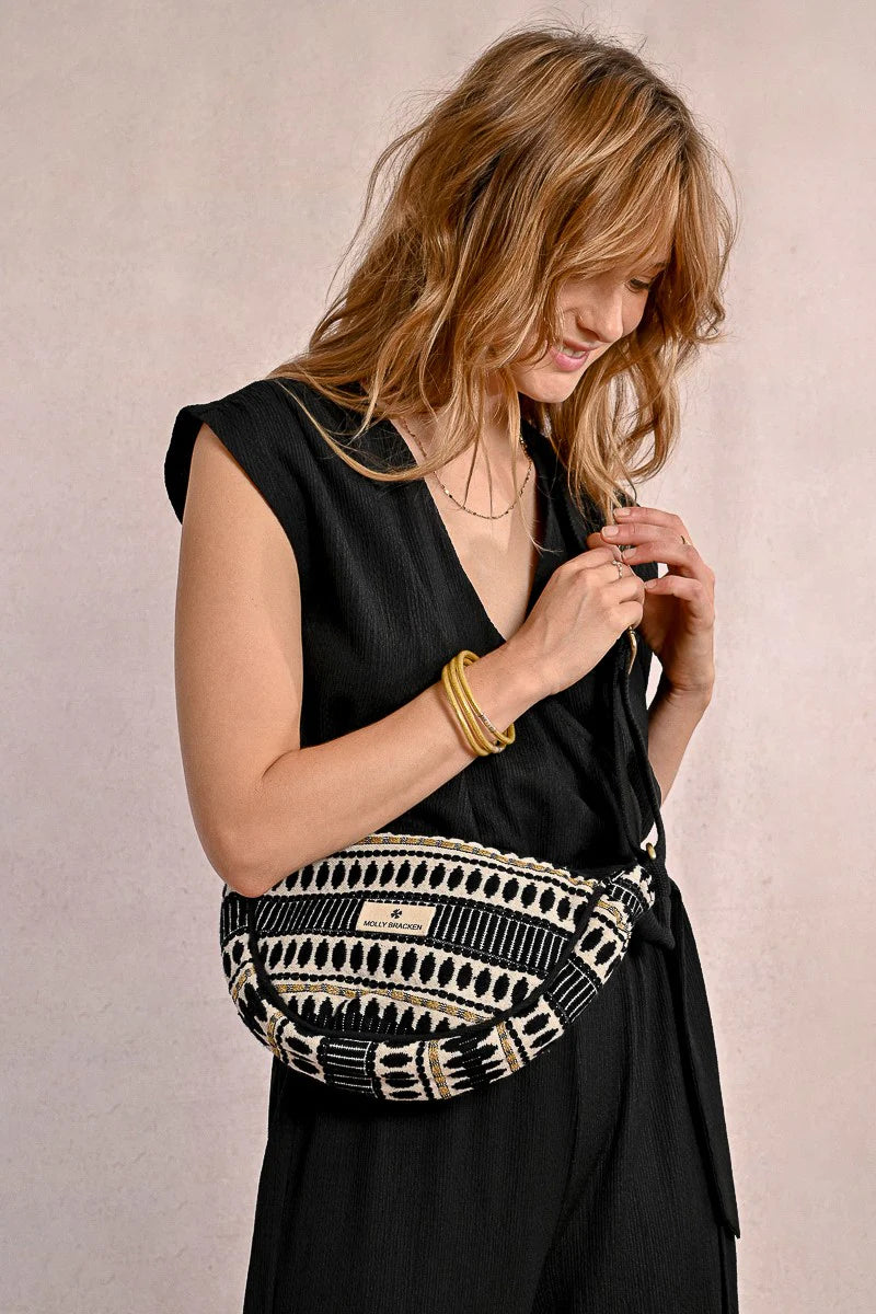 Ethnic Print Fanny Pack
