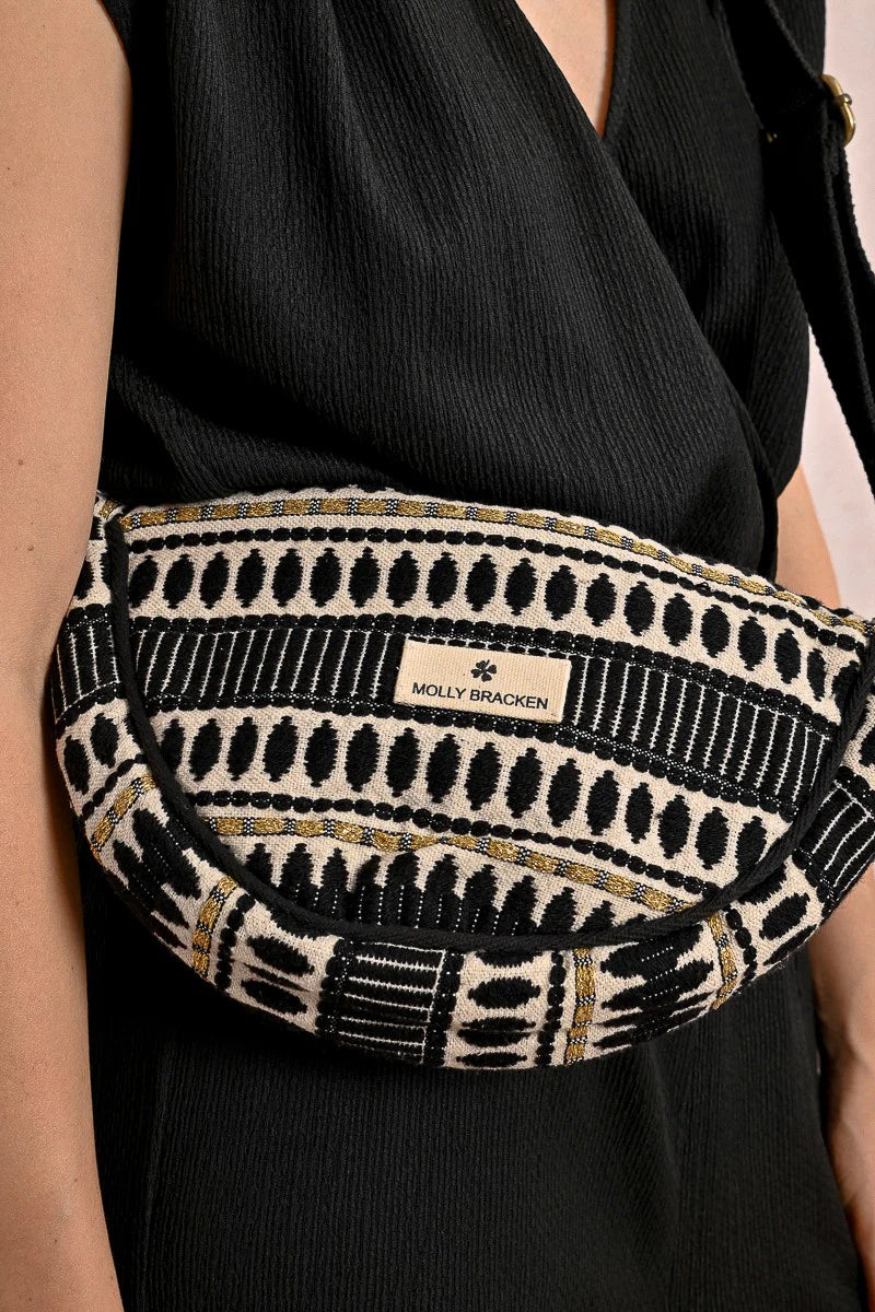 Ethnic Print Fanny Pack