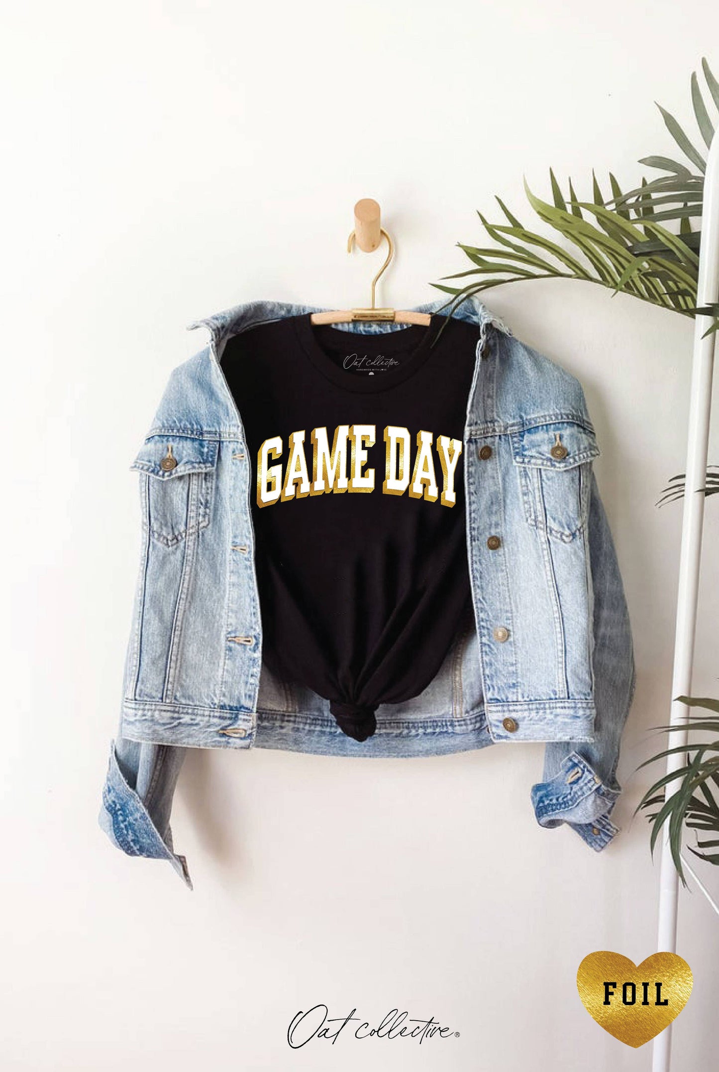 GAME DAY Foil Graphic T-shirt