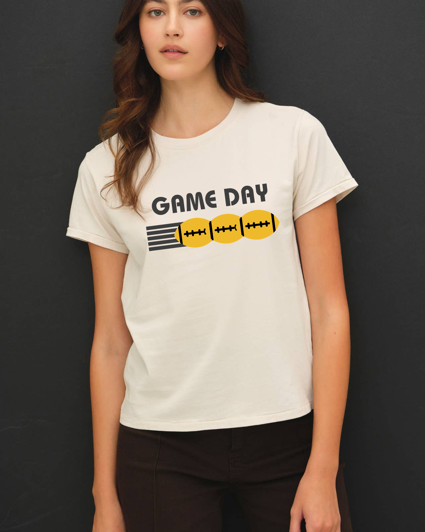 Football Game Day Graphic Tee