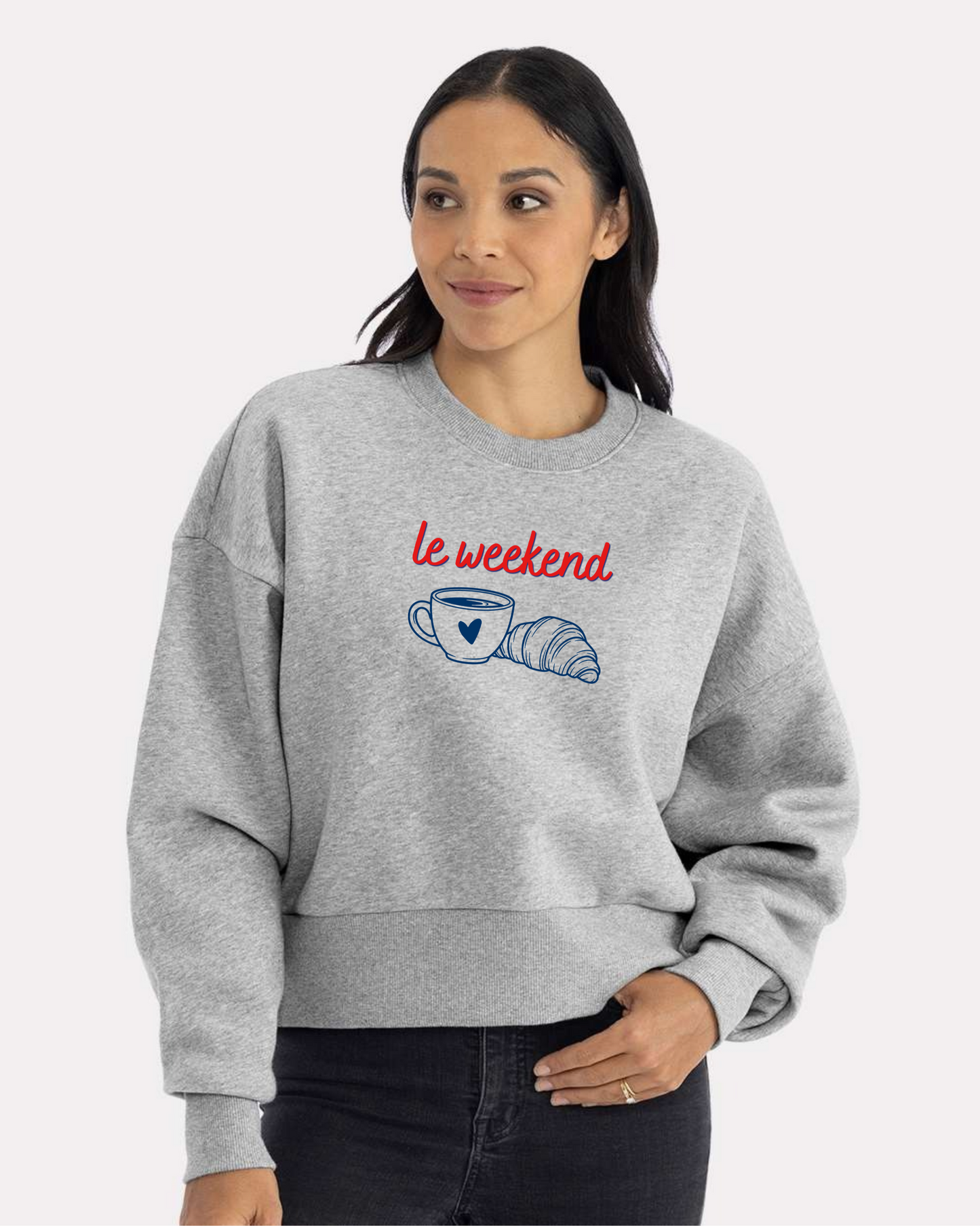 Le Weekend Graphic Sweatshirt
