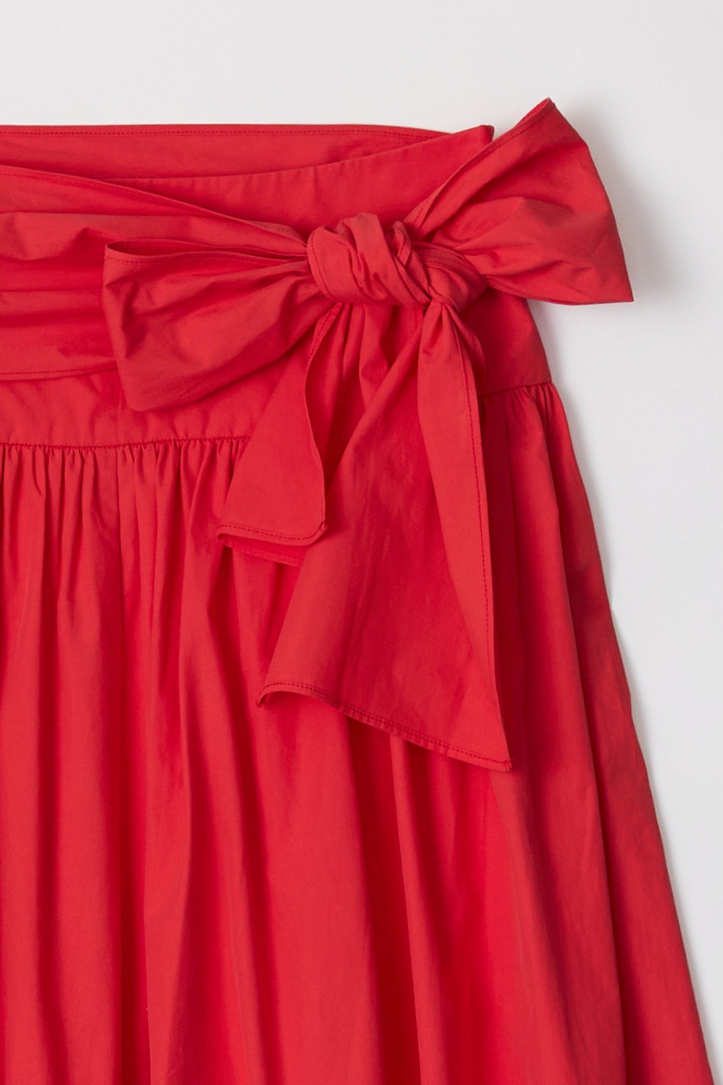 The Ruth Skirt | Tie Waist Midi Skirt