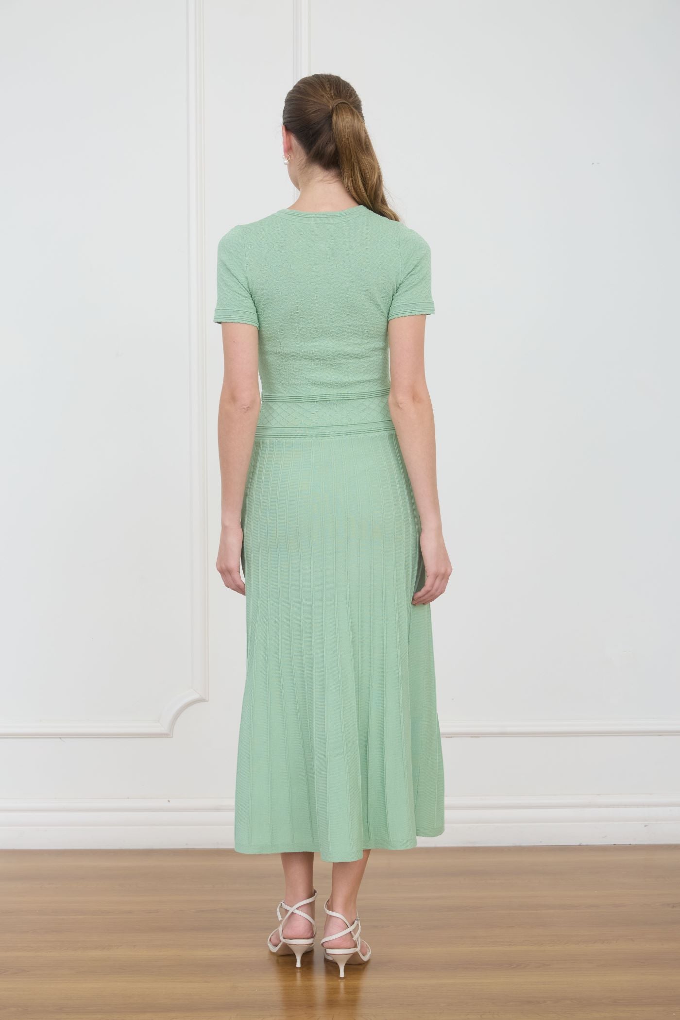 Short Sleeve Knit Dress