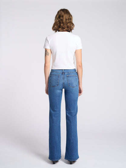 Georgia Wide Leg Flare Jean by LTJ