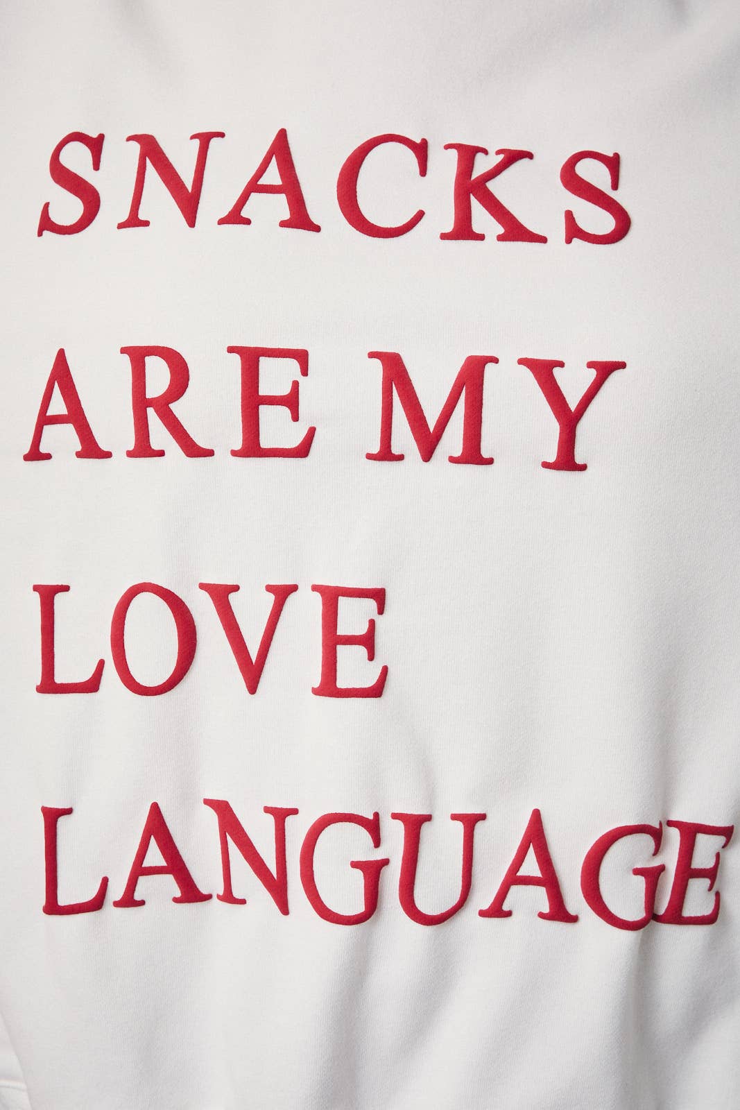 Snacks Graphic Sweatshirt
