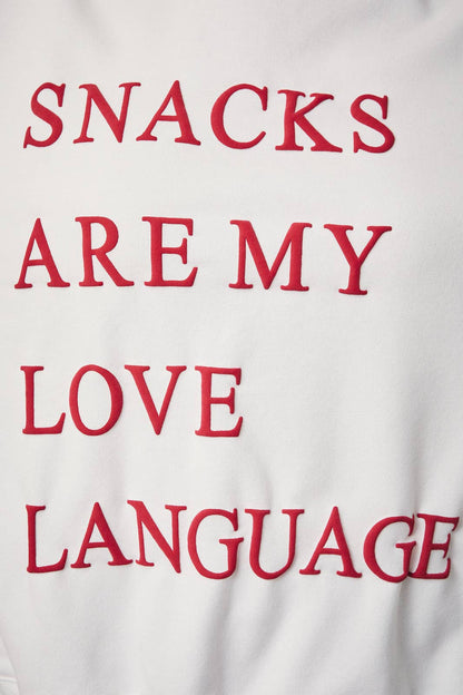 Snacks Graphic Sweatshirt