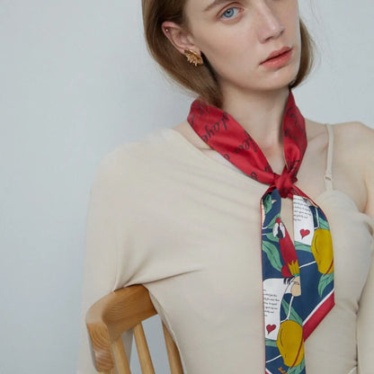 El Amor Silk Neck Bow