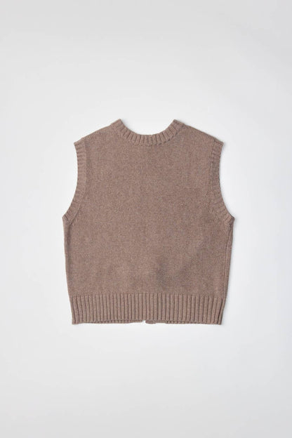 The Merritt Vest | Tie Back Knit Vest