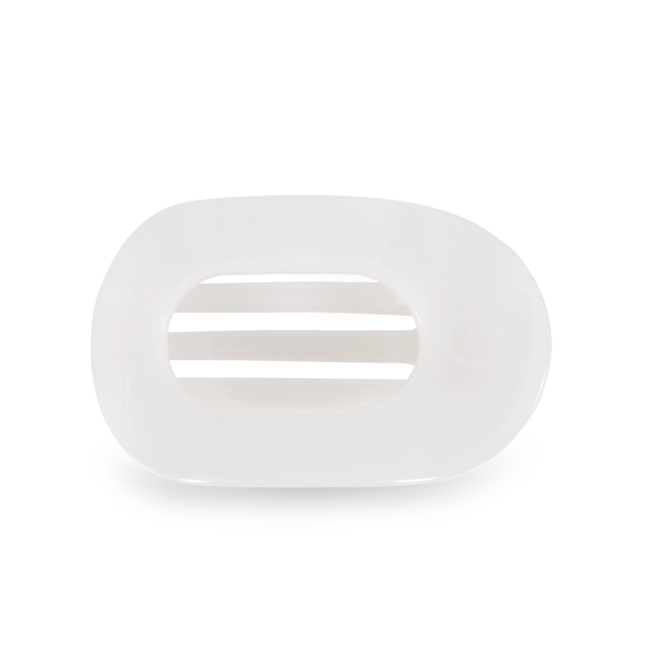 Flat Round Hair Clip - Large