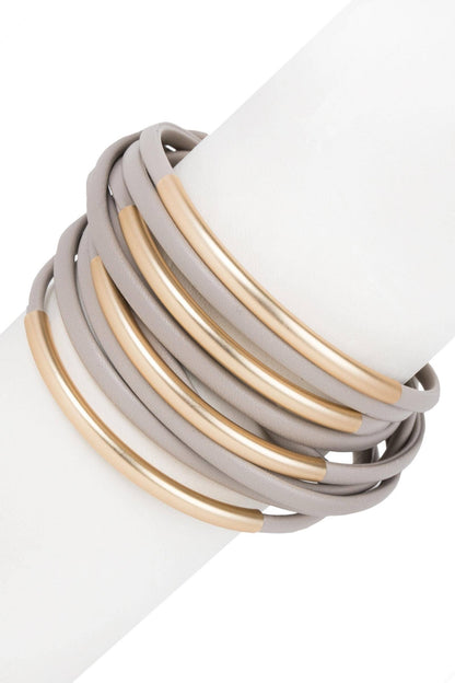Leather Wrap Bracelet