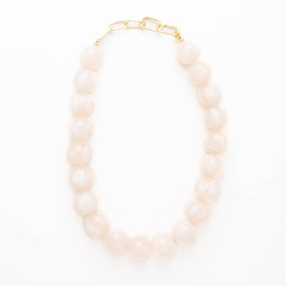 Iris Large Resin Bead Necklace