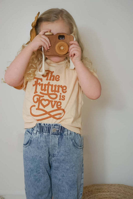 The Future is Love Toddler Tee