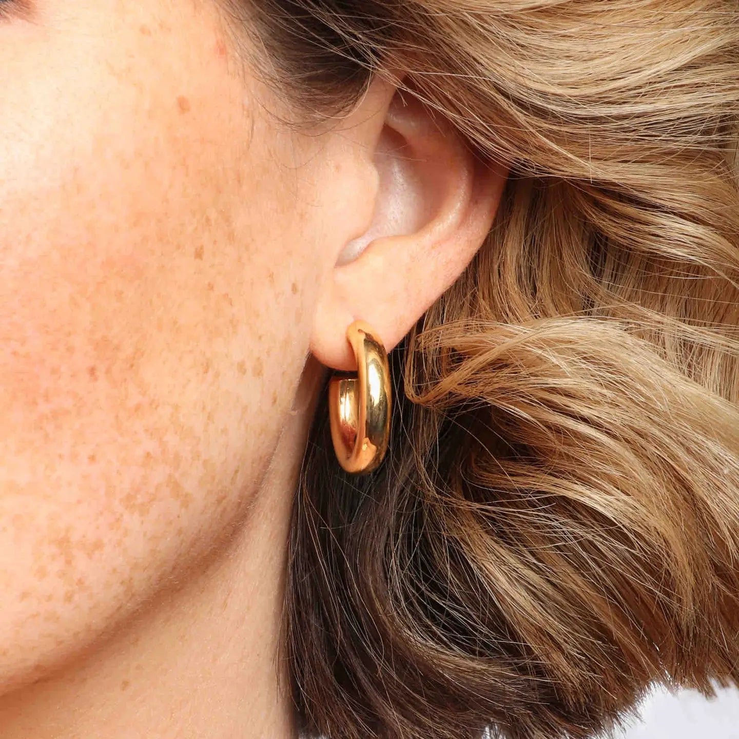 Michaela Hoop Earrings