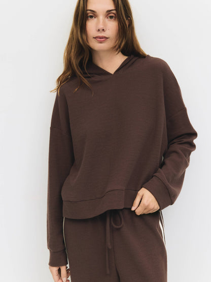 The Enzo Hoodie | Waffle Knit Hoodie