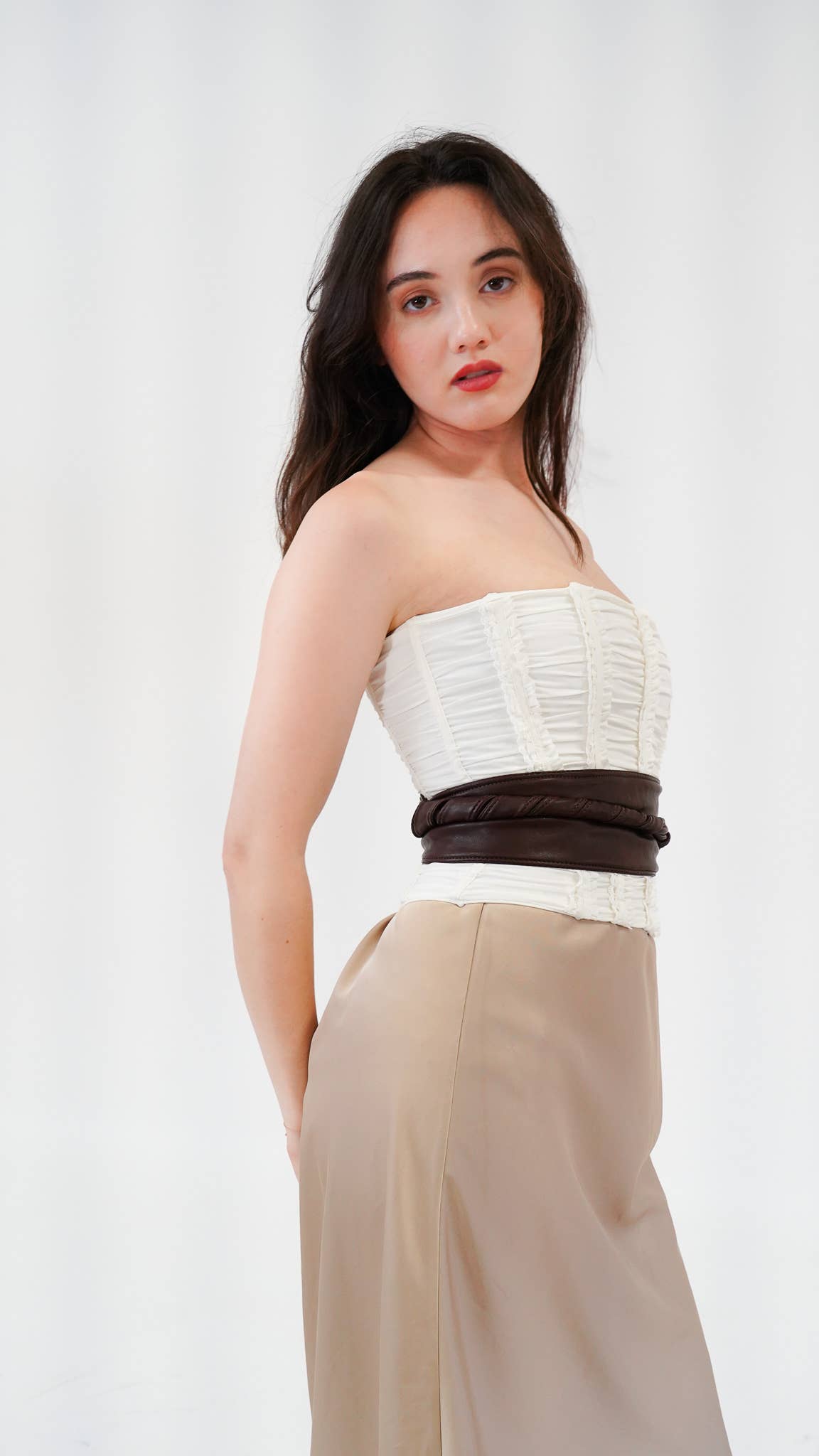 Obi Wrap Genuine Leather Belt
