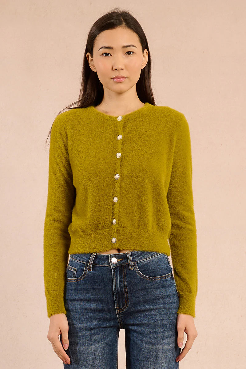 Pearl Button Cardigan