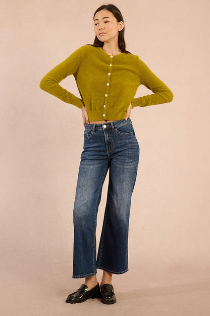 Pearl Button Cardigan