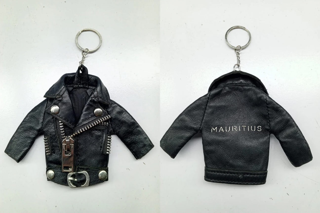 Leather Jacket Key Chain