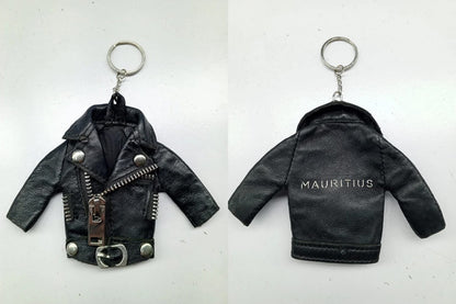 Leather Jacket Key Chain