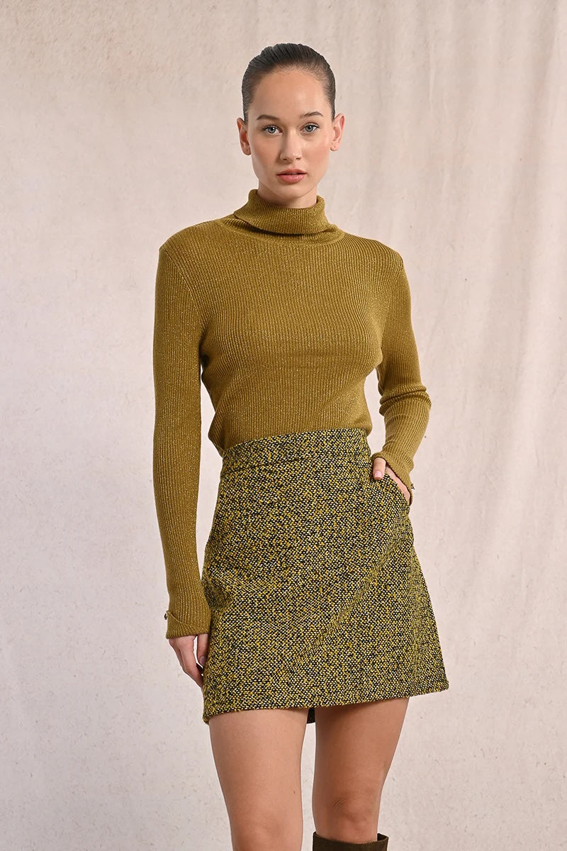 Tweed Mini Skirt