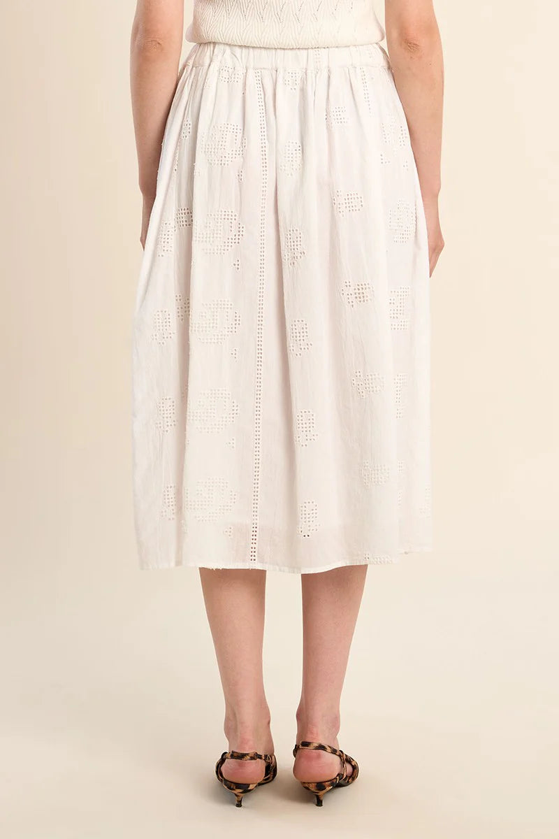 Openwork Midi Skirt