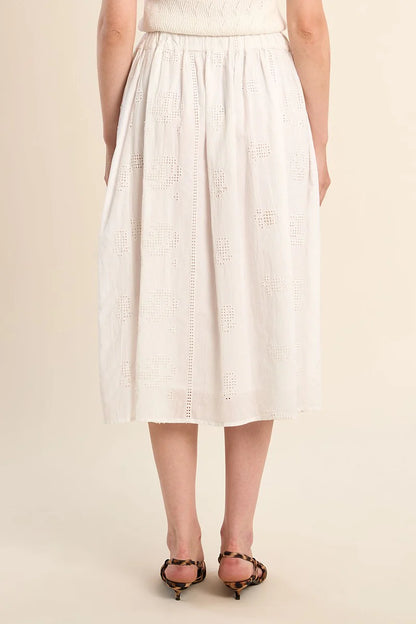 Openwork Midi Skirt