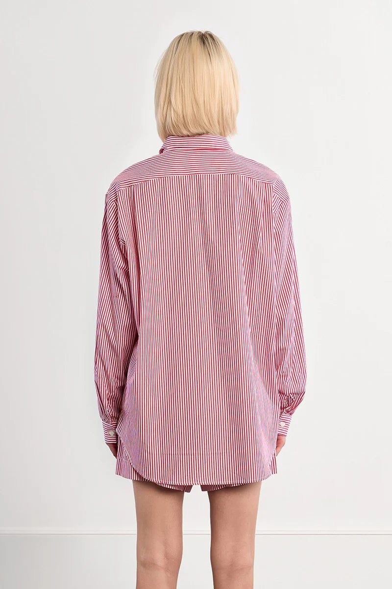 Pinstripe Button Down Shirt