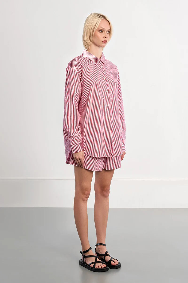 Pinstripe Button Down Shirt