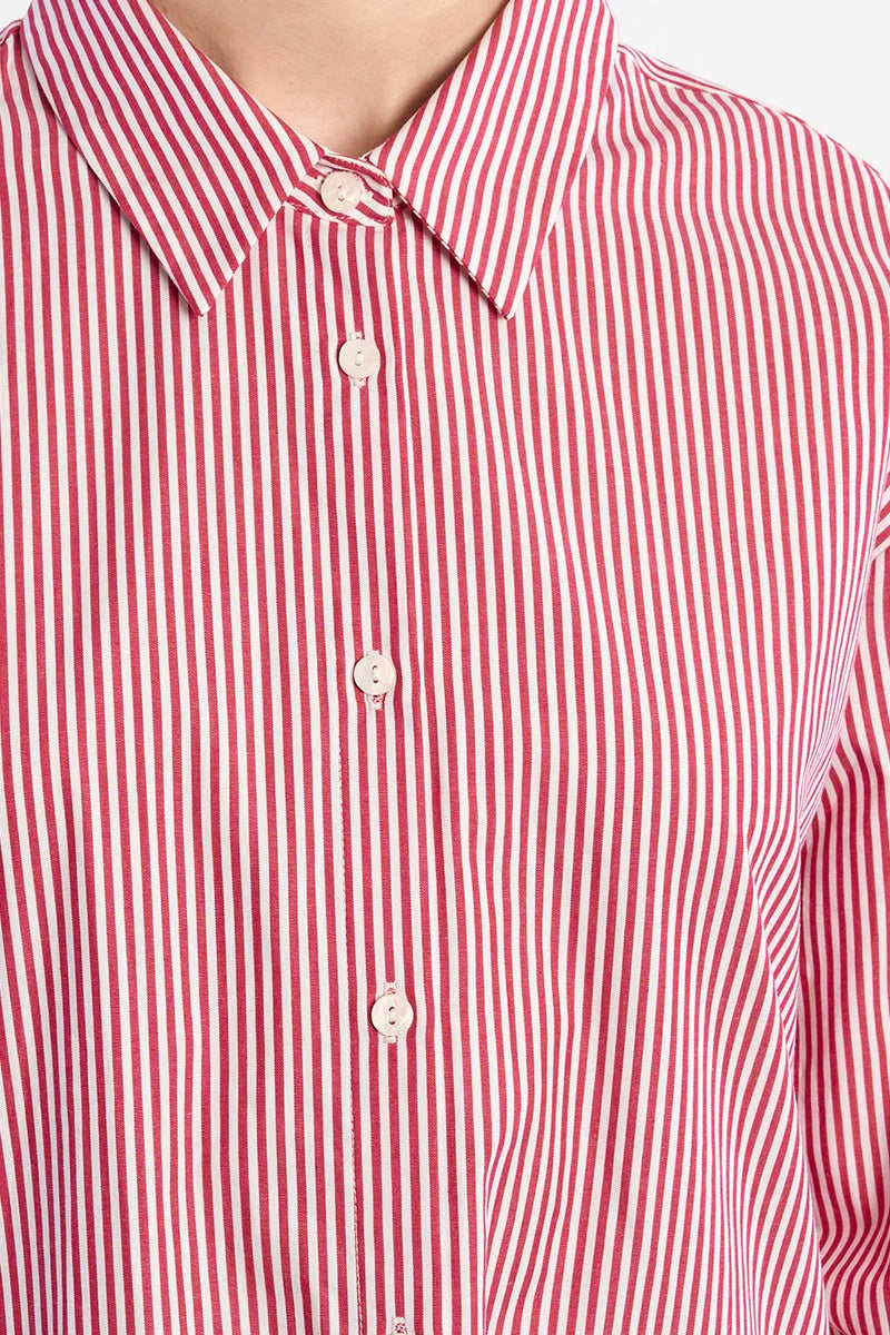 Pinstripe Button Down Shirt