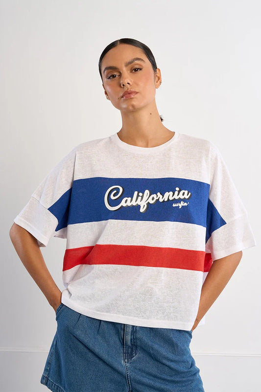 California Oversized Tee