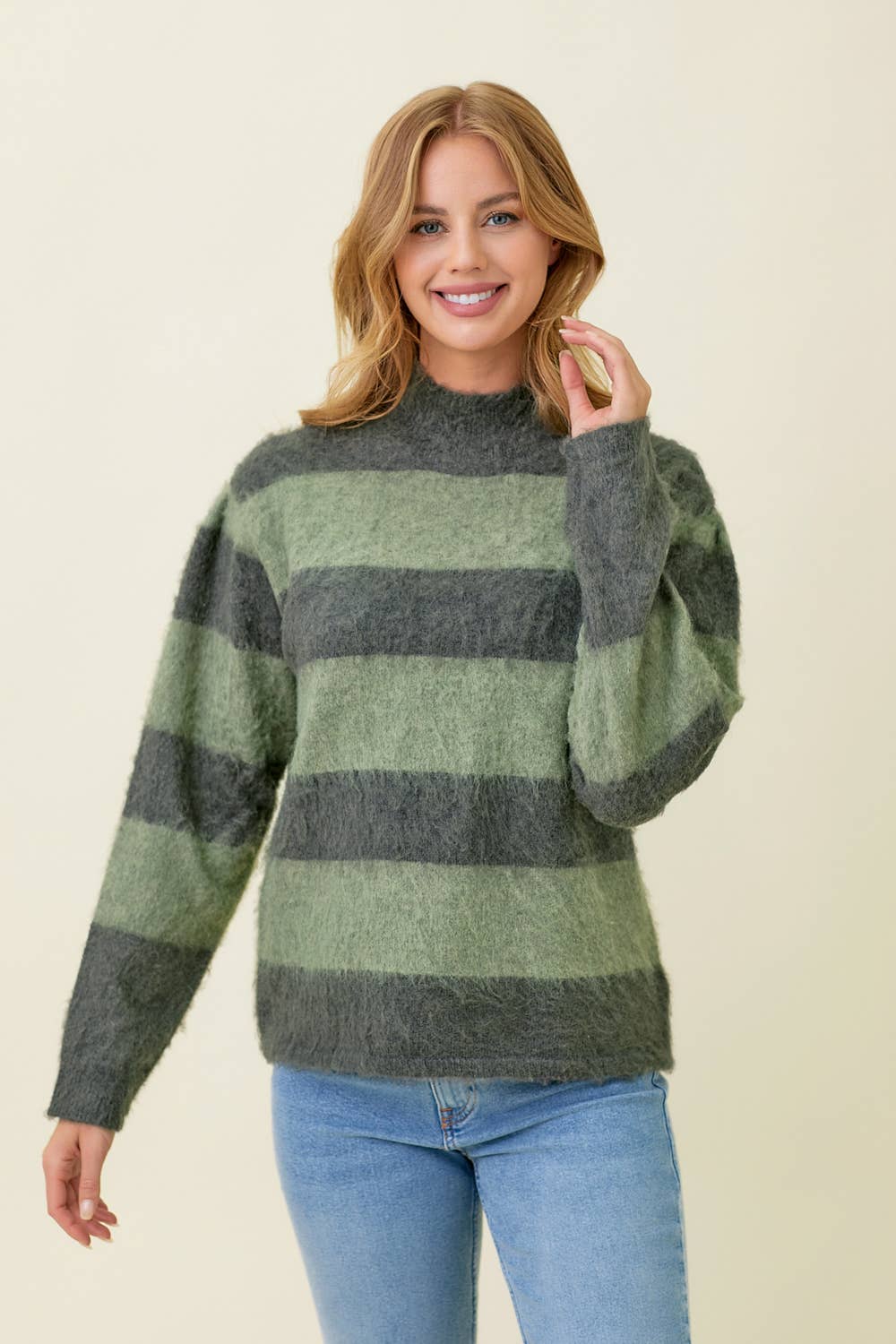 Cozy Stripe Sweater