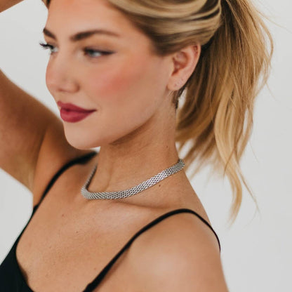 Addelynn Mesh Necklace