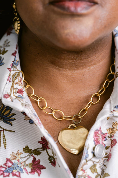 Cross My Heart Necklace