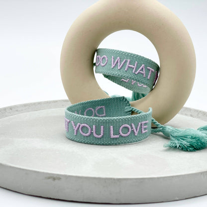Woven Embroidered Statement Bracelets