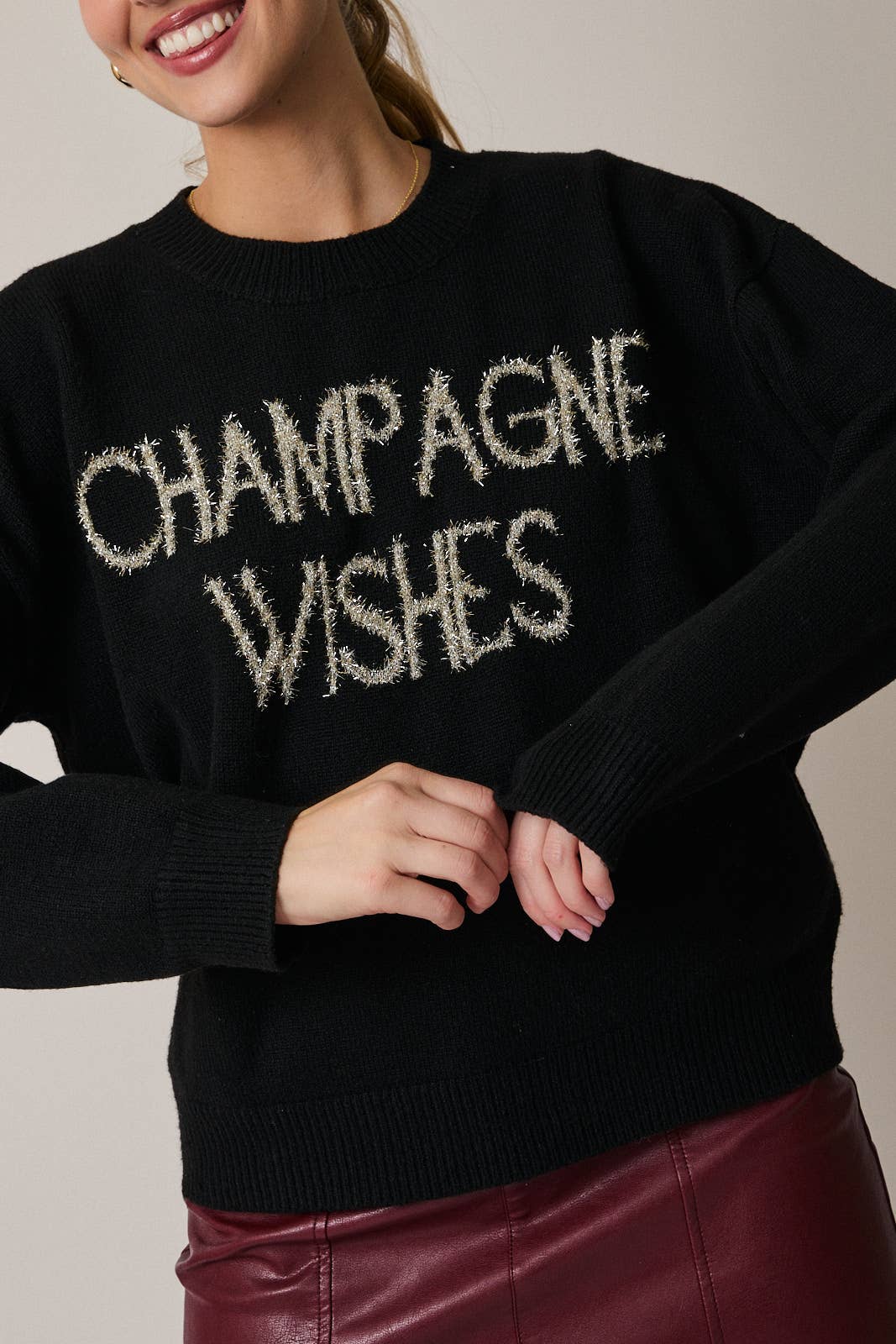 Champagne Wishes Sweater