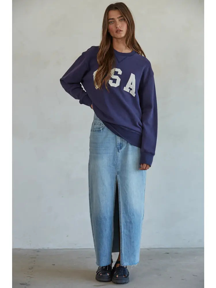 French Terry USA Sweatshirt