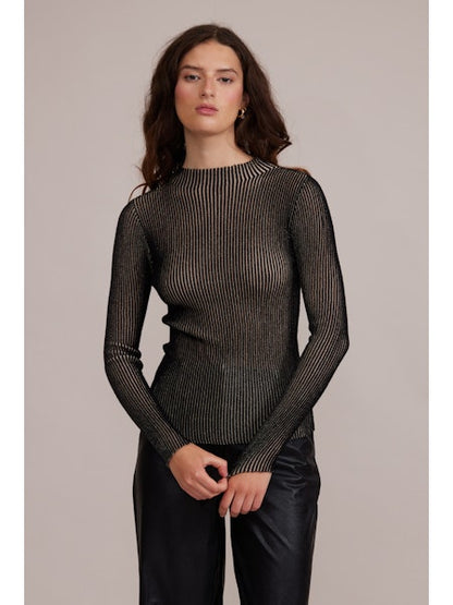 Pacie Knit Long Sleeve Top